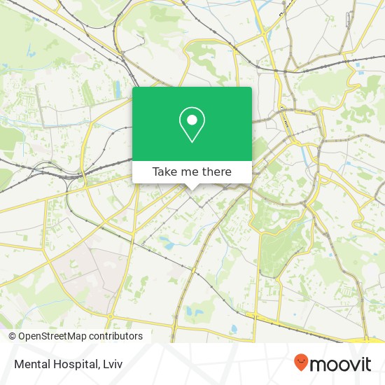 Mental Hospital map