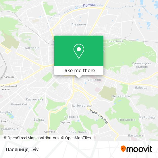 Паляниця map