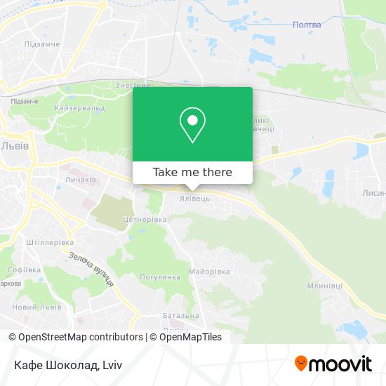 Кафе Шоколад map