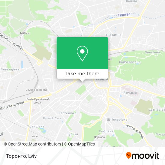 Торонто map