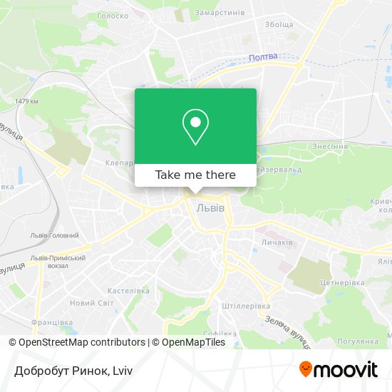 Добробут Ринок map
