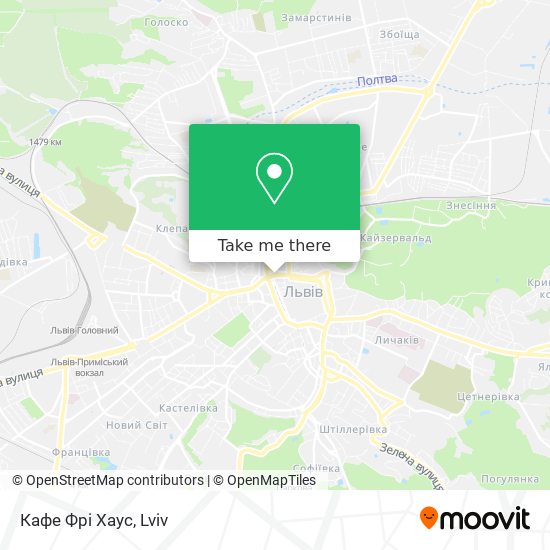 Кафе Фрі Хаус map