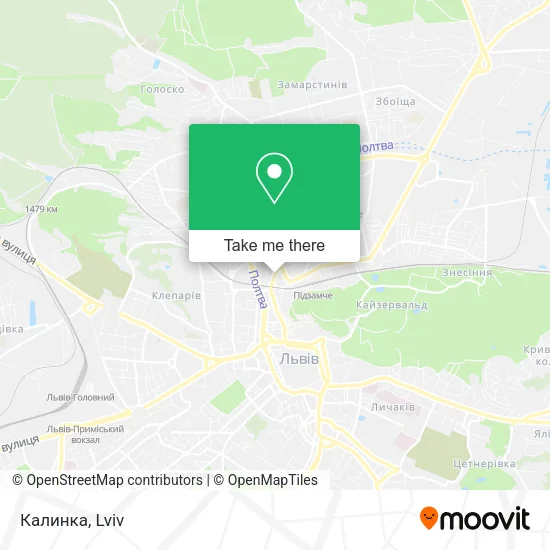 Карта Калинка