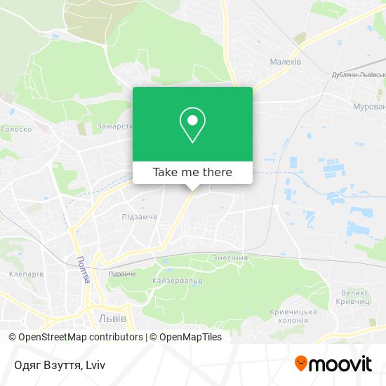 Одяг Взуття map