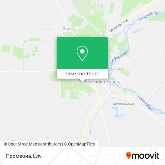 Промзона map