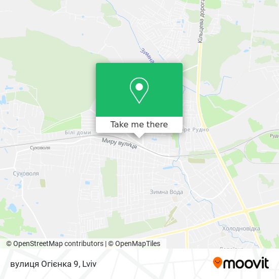 вулиця Огієнка 9 map
