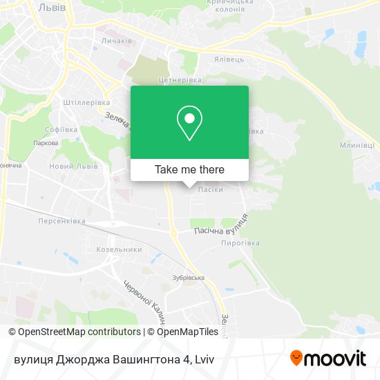 вулиця Джорджа Вашингтона 4 map