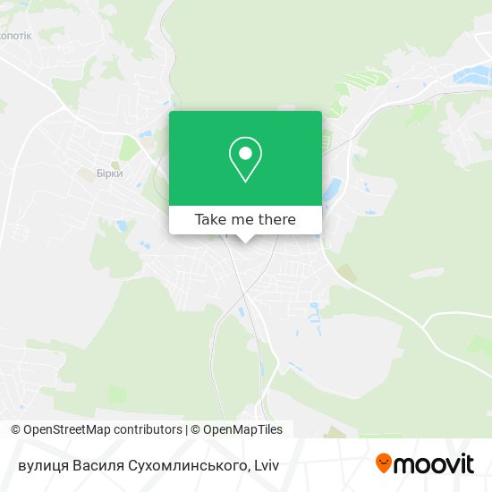 вулиця Василя Сухомлинського map