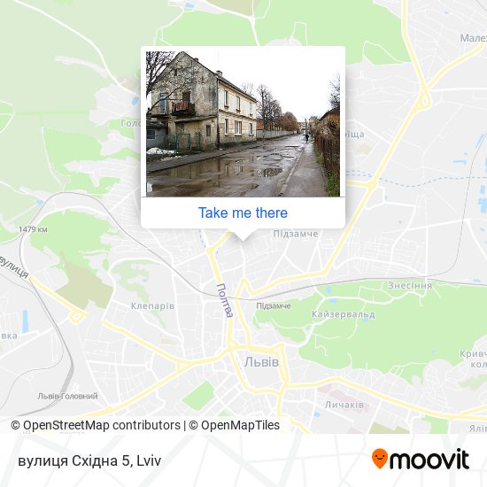 вулиця Східна 5 map