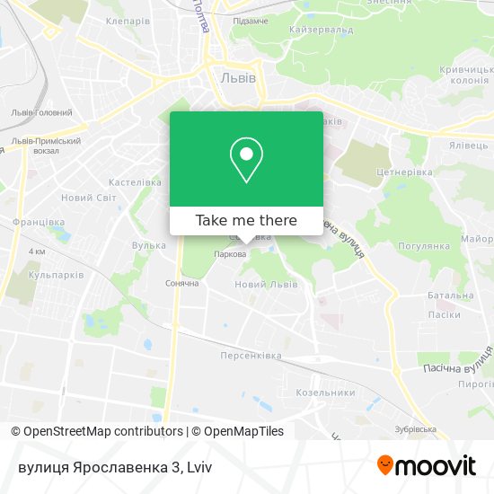 вулиця Ярославенка 3 map