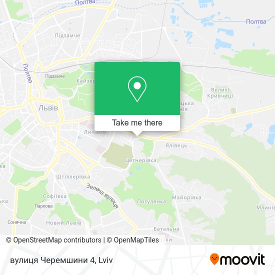 вулиця Черемшини 4 map