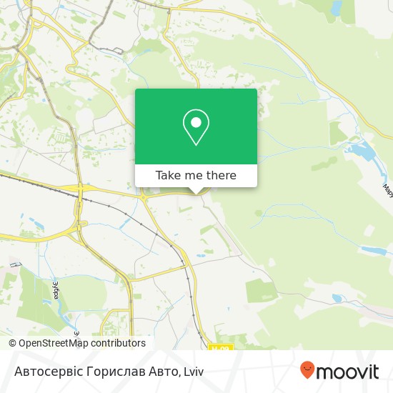 Автосервіс Горислав Авто map