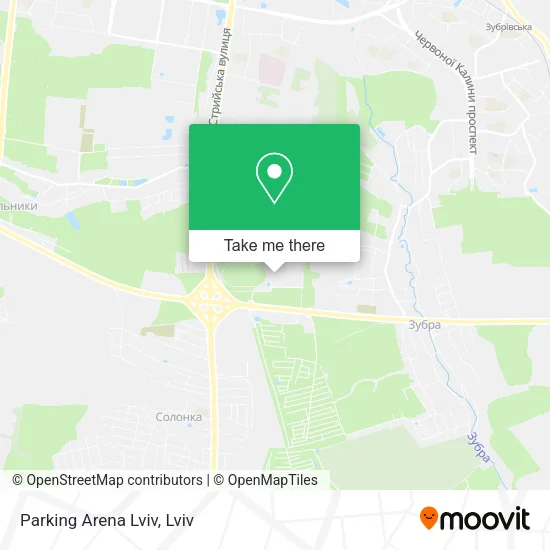 Карта Parking Arena Lviv