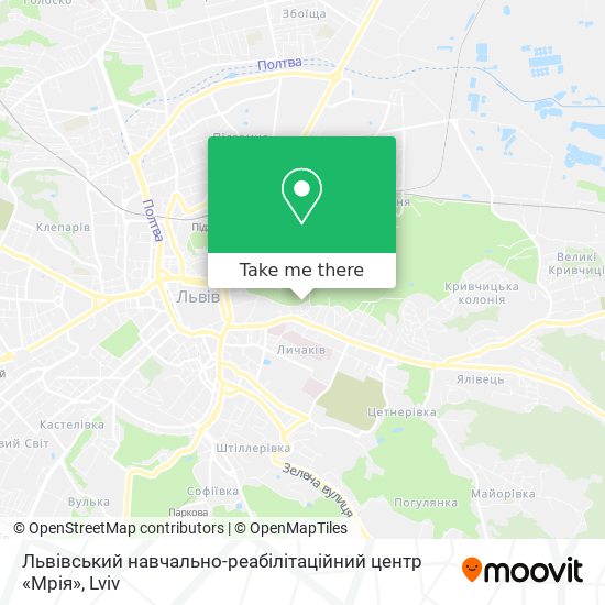 Львівський навчально-реабілітаційний центр «Мрія» map