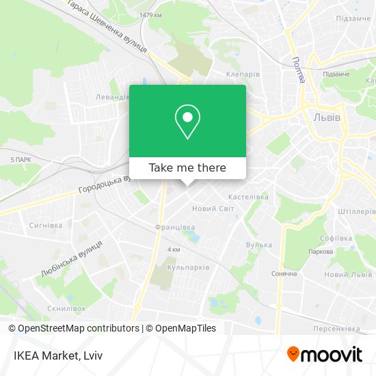 Карта IKEA Market