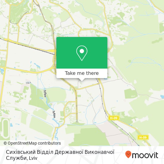 Сихівський Відділ Державної Виконавчої Служби map