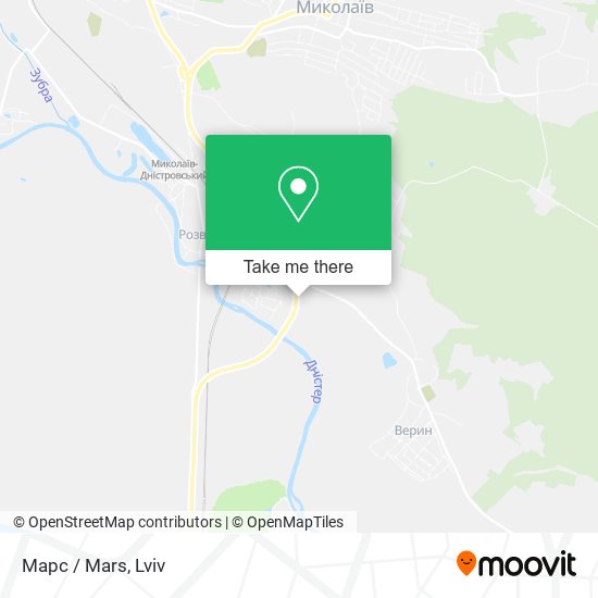 Марс / Mars map
