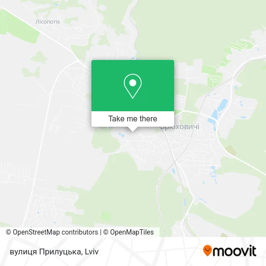Карта вулиця Прилуцька