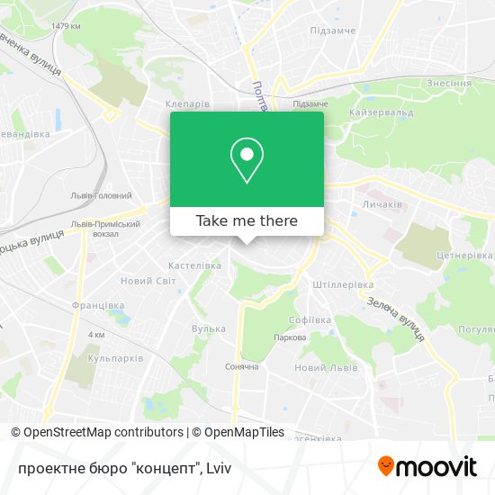 проектне бюро "концепт" map