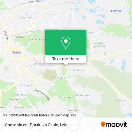 Ораторія св. Домініка Савіо map