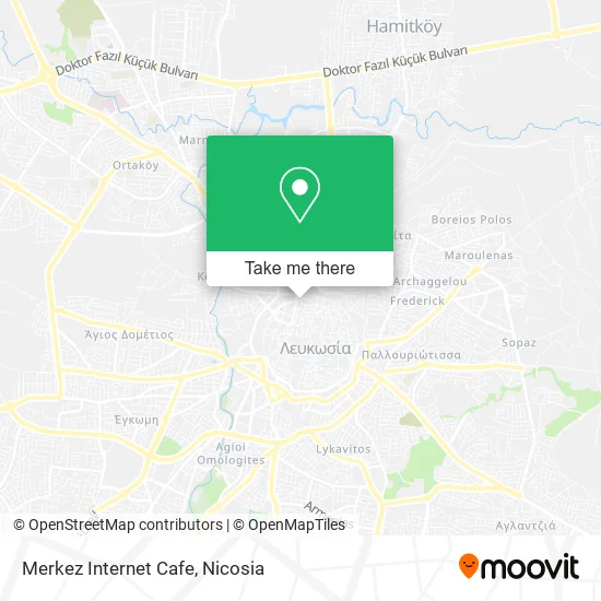 Merkez Internet Cafe map