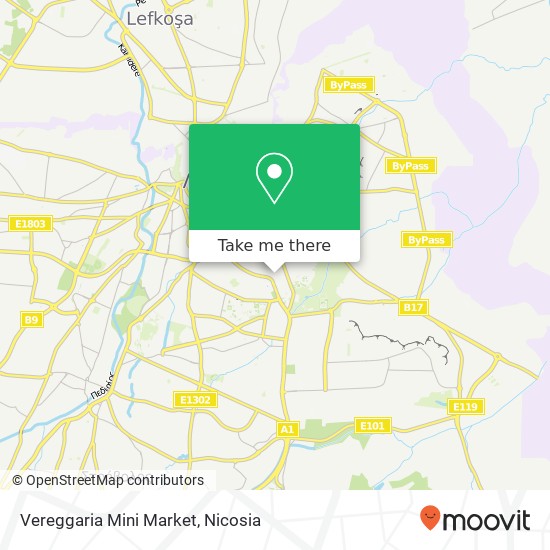 Vereggaria Mini Market map