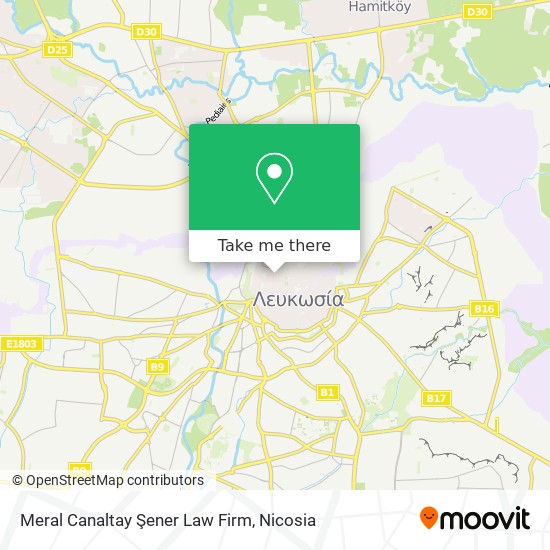 Meral Canaltay Şener Law Firm map