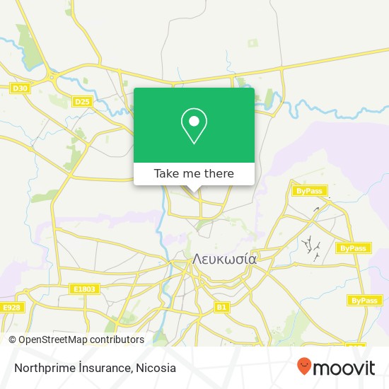 Northprime İnsurance map