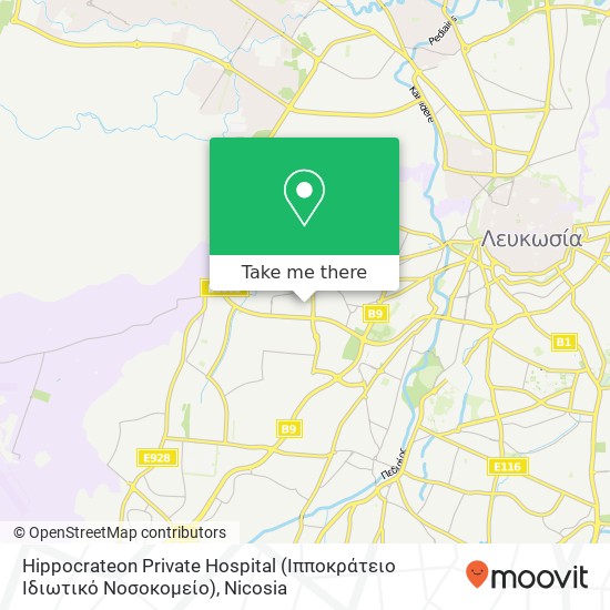 Hippocrateon Private Hospital (Ιπποκράτειο Ιδιωτικό Νοσοκομείο) map