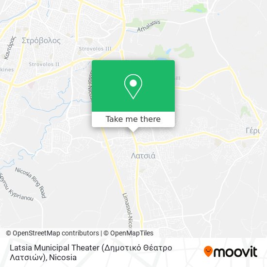 Latsia Municipal Theater (Δημοτικό Θέατρο Λατσιών) map