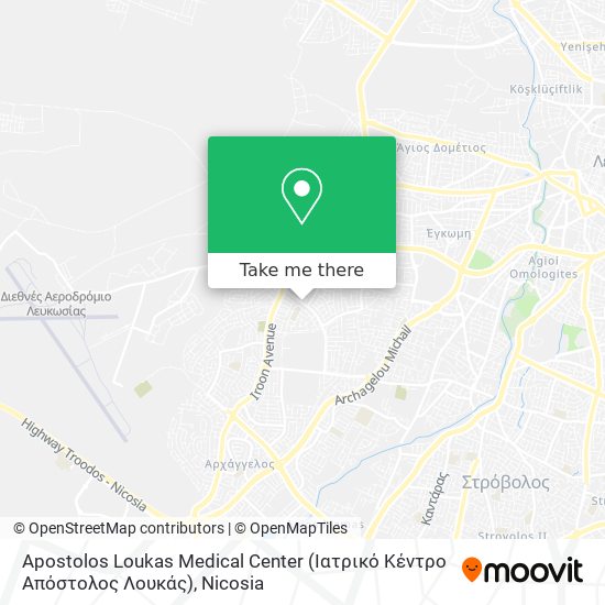Apostolos Loukas Medical Center (Ιατρικό Κέντρο Απόστολος Λουκάς) map