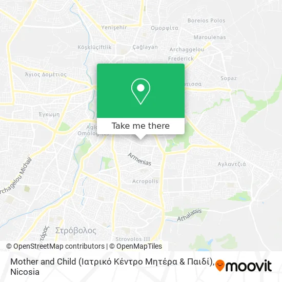 Mother and Child (Ιατρικό Κέντρο Μητέρα & Παιδί) map