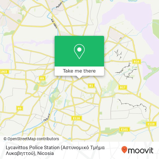 Lycavittos Police Station (Αστυνομικό Τμήμα Λυκαβηττού) map