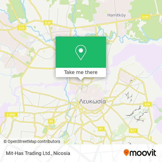 Mit-Has Trading Ltd. map
