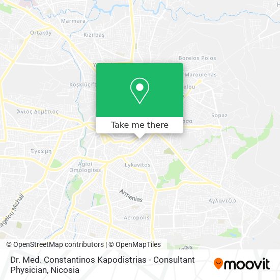 Dr. Med. Constantinos Kapodistrias - Consultant Physician map