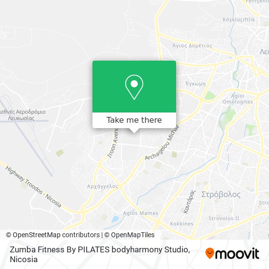 Zumba Fitness By PILATES bodyharmony Studio map