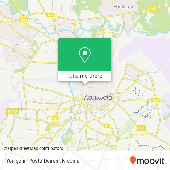 Yenişehir Posta Dairesl map