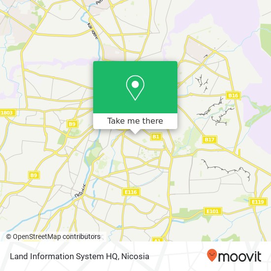 Land Information System HQ map