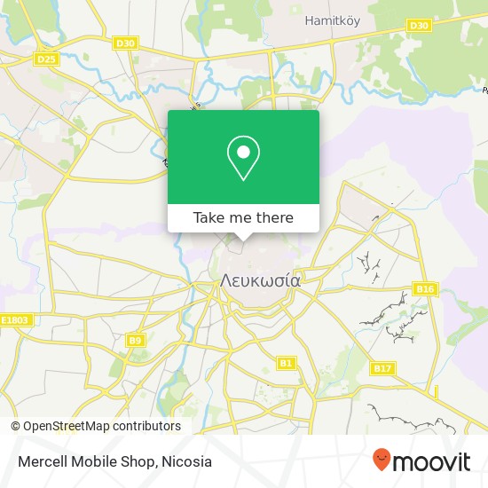 Mercell Mobile Shop map