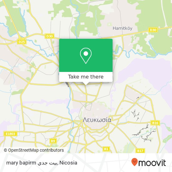 mary bapirm  بيت جدي map