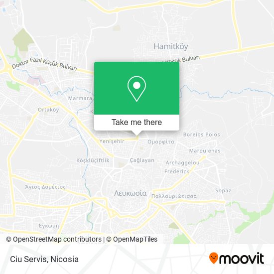 Ciu Servis map