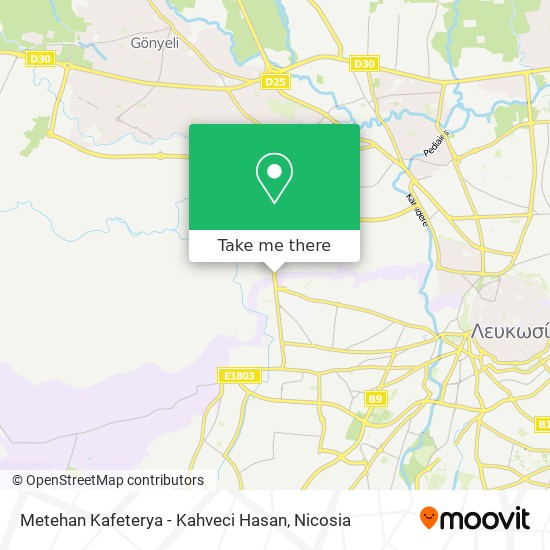 Metehan Kafeterya - Kahveci Hasan map