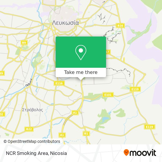 NCR Smoking Area map