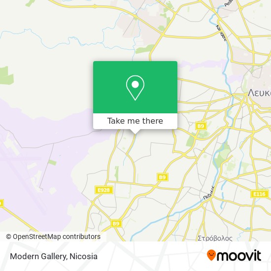 Modern Gallery map