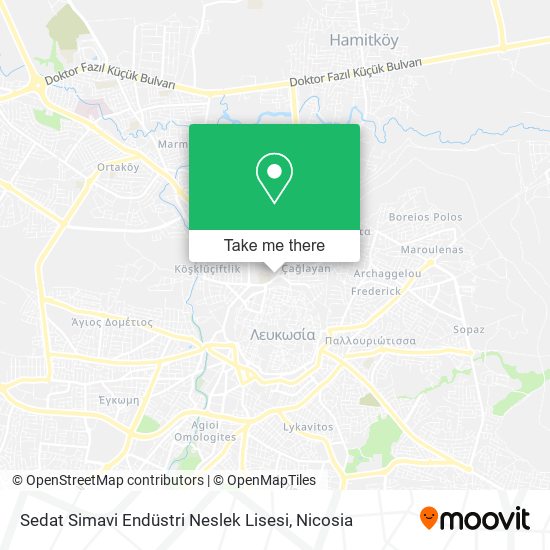 Sedat Simavi Endüstri Neslek Lisesi map