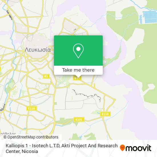 Kalliopis 1 - Isotech L.T.D, Akti Project And Research Center map