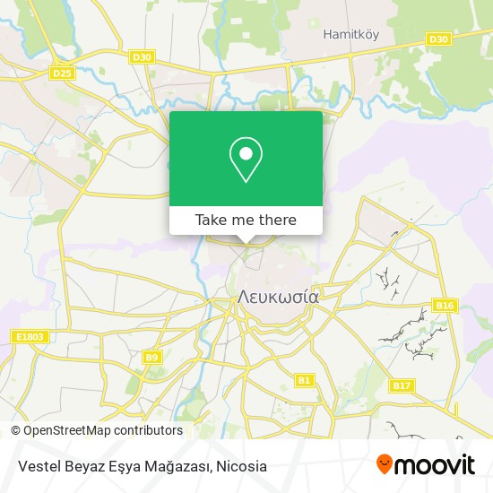 Vestel Beyaz Eşya Mağazası map