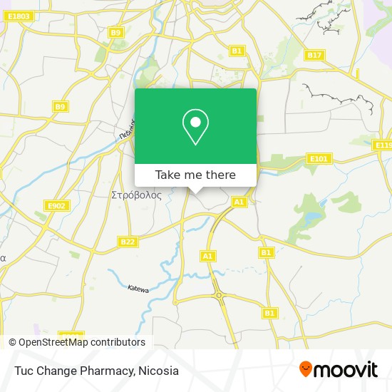 Tuc Change Pharmacy map