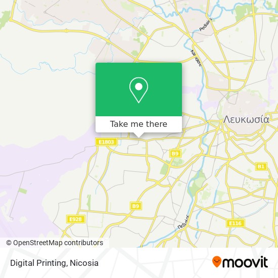 Digital Printing map