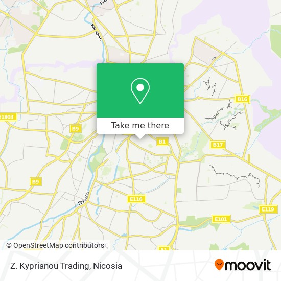 Z. Kyprianou Trading map